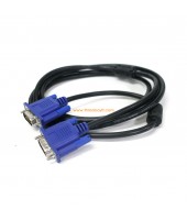 Cable DP VGA LCD M/M (1.8 M) Blue